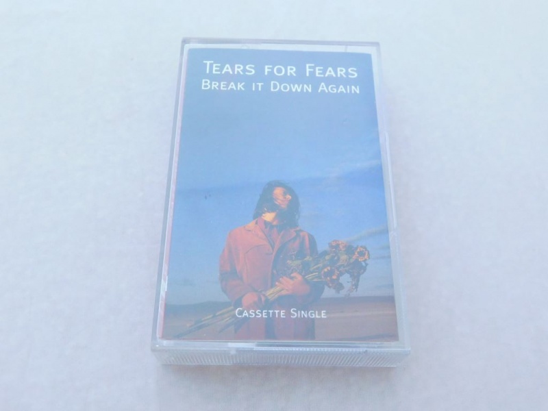 Tears For Fears Break It Down Again Cassette Single Top Hat Records Tears For Fears Break It Down Again Cassette Single Top Hat Records